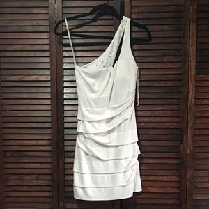 Arden B One Shoulder Short Party Dress